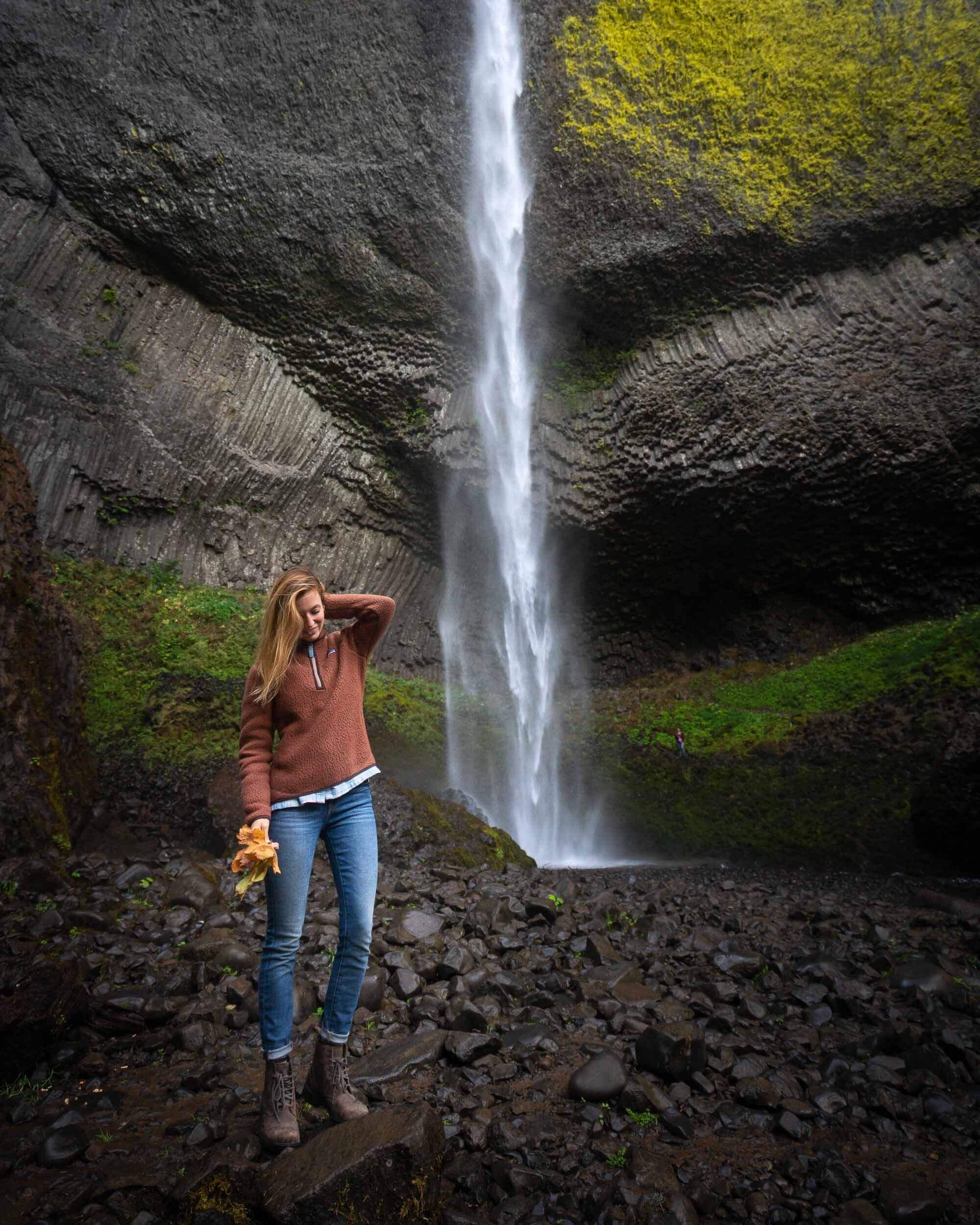 Latourell Falls is an easily accessible waterfall along the Columbia River Gorge.