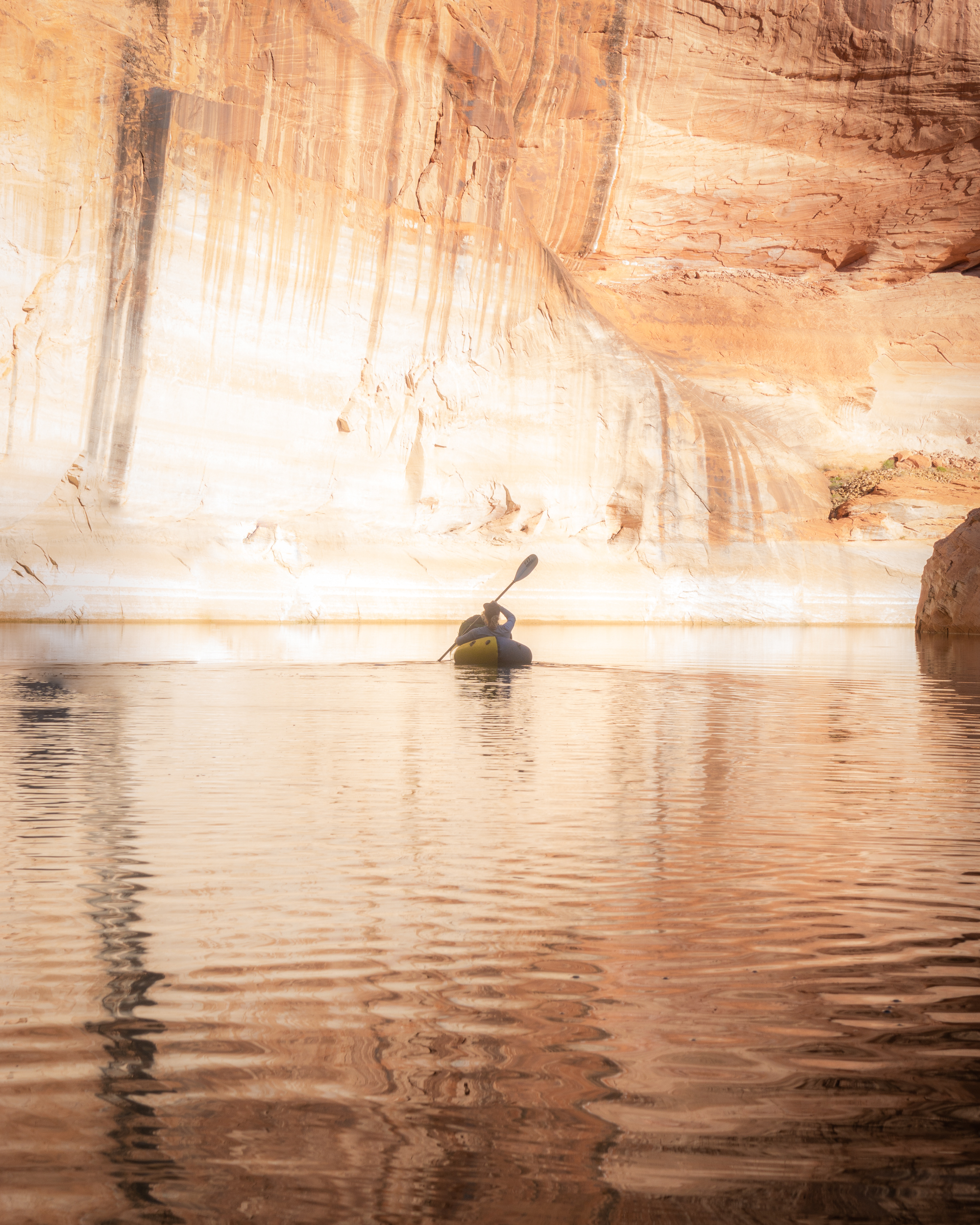 Photo taken on a  packrafting trip on Lake Powell  with the the  Sony Cyber-Shot .