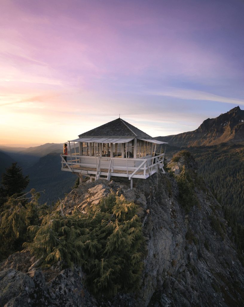 Park Butte Lookout in the Mount Baker Wilderness, one of the best hikes in Washington state