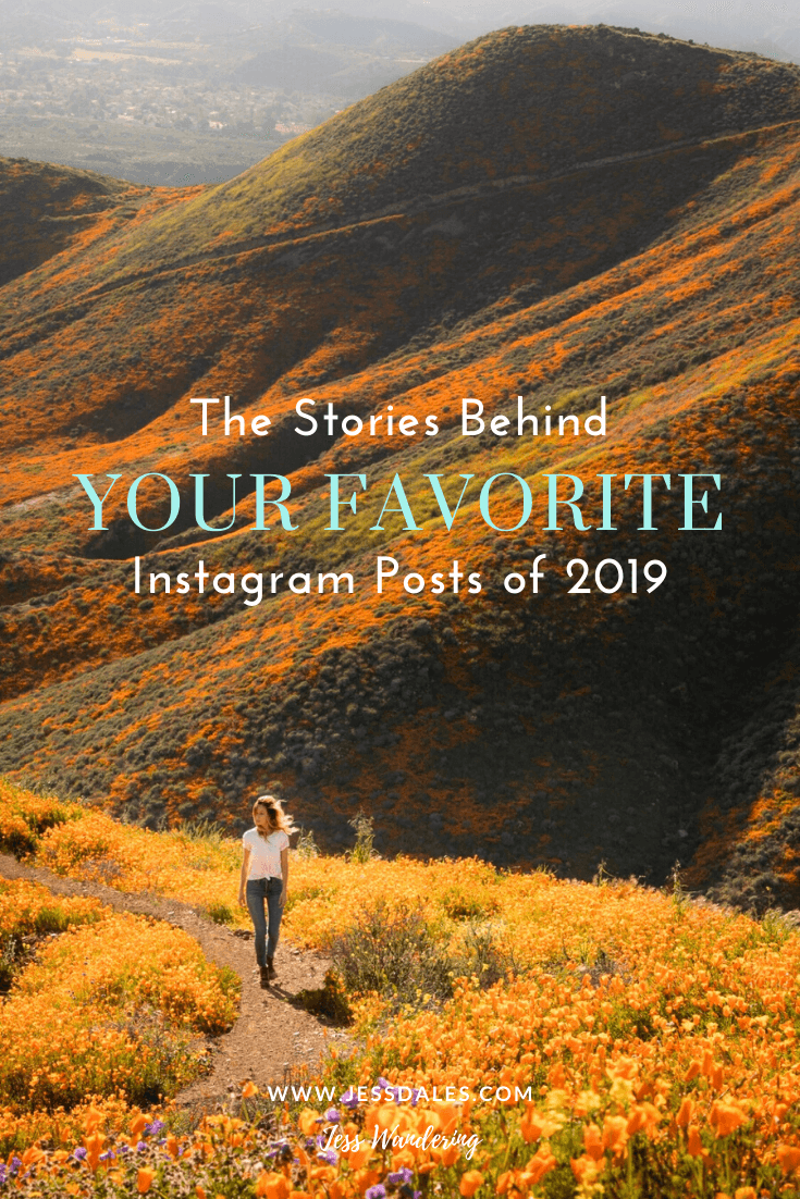 The stories behind Jess Wanderings top Instagram posts.