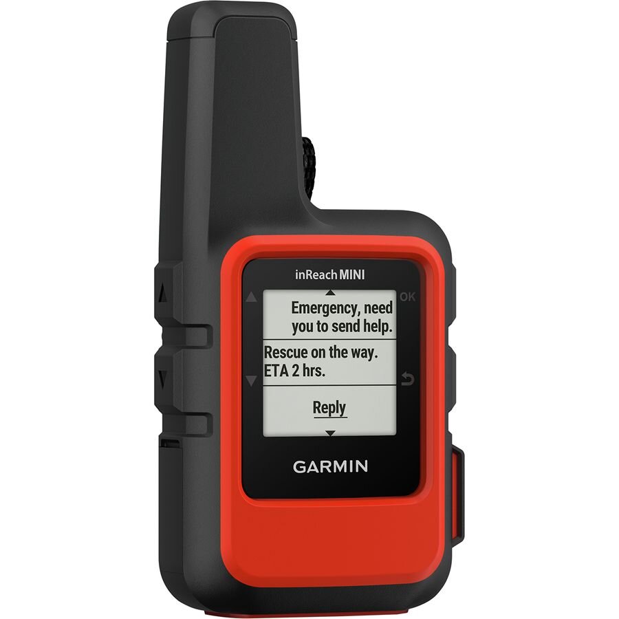 a Garmin inreach communication device for hikers