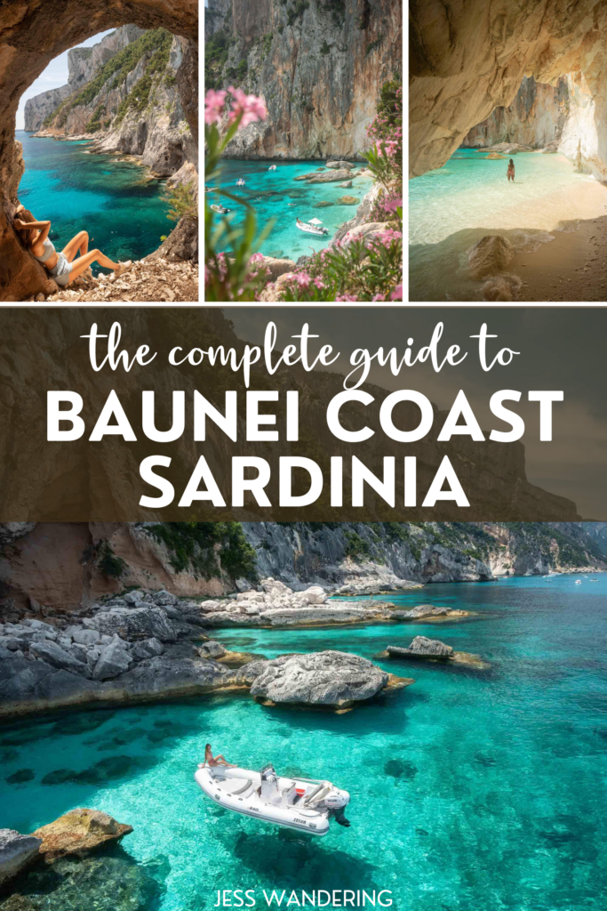 the complete guide to baunei coast sardinia with photos of the beaches in sardinia