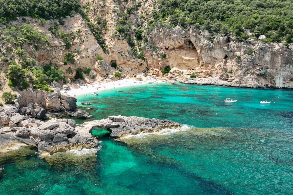 Cala Biriola is one of the beautiful beaches in Sardinia