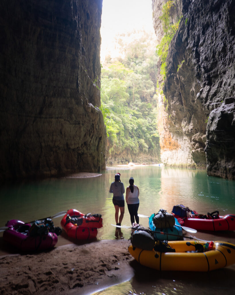 Packrafting in Mexico with Nahua Expeditions