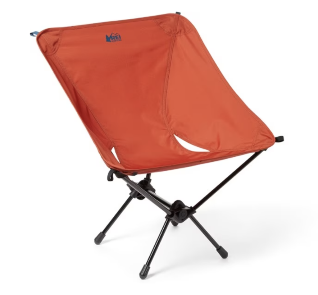a lightweight camping chair from REI